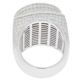 Men's Customizable Sterling Silver Champion Ring - Personalized Ring of Honor for Champions - Syzjewelry